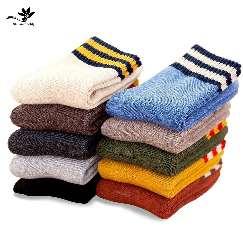 Women's Thermal Wool Cashmere Socks in Various Colors