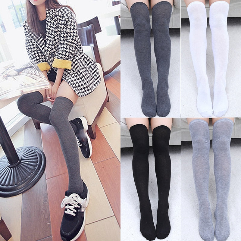 Over-the-knee socks for women