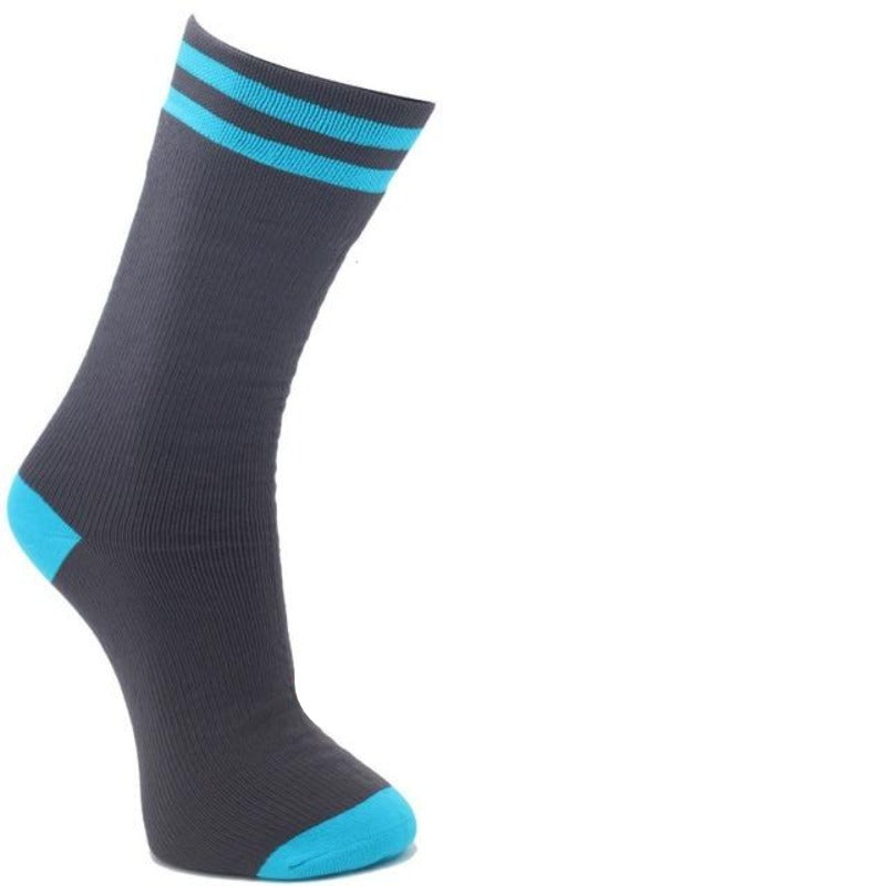 Gray Blue Unisex Socks for Outdoor Sports